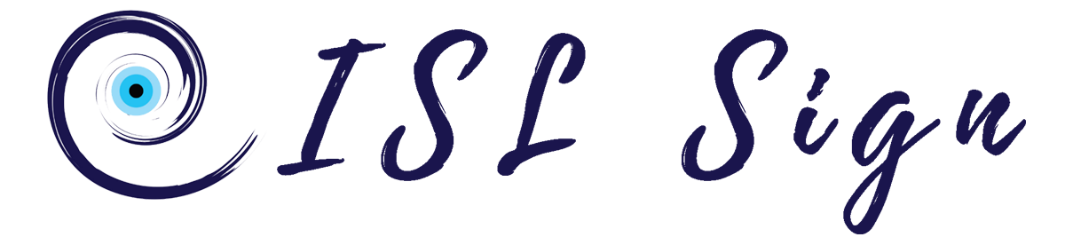 ISL Sign logo